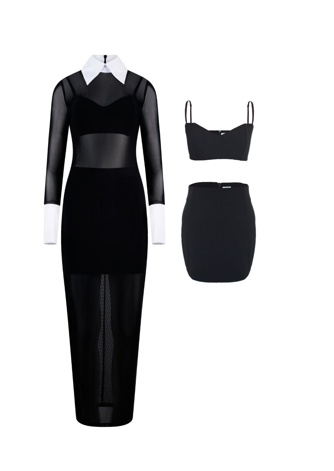 Sheer mesh dress, Mesh fabric outfit, see-through black dress, sheer dress with neckline, Classic black outfit, Classic little black dress in sheer material, black dress outfit, black mesh dress outfit , preppy black dress outfit, black dress white collar black dress with white collar and sleeves Black dress with white collar and cuffs Black dress white collar formal Black dress white collar casual womens black dress white collar black dress white collar australia Collared black dress Dresses with collar